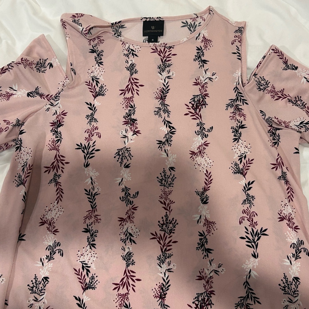 Floral Pink Blouse
